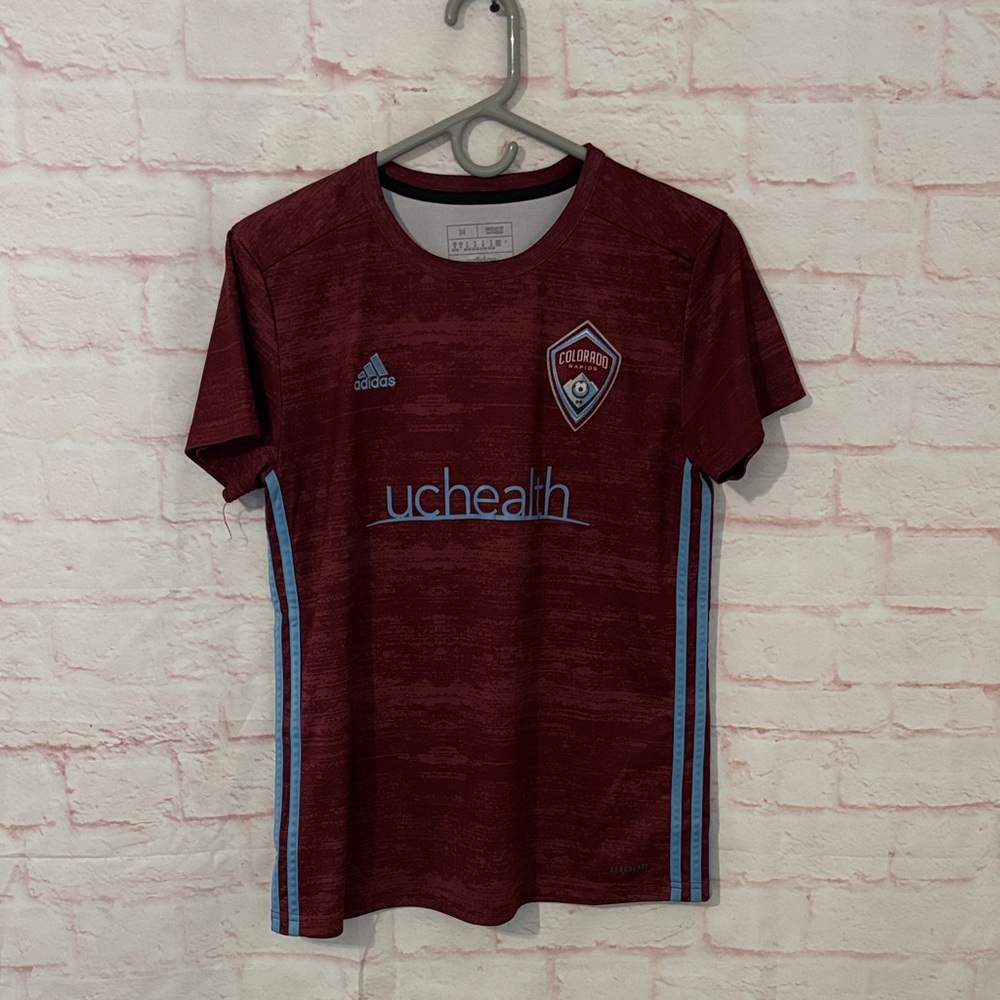 Colorado Rapids boys adidas aeroready soccer jersey